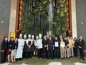 The Culinary, Engineering, Housekeeping and Marketing Communications teams at Parkroyal Collection Marina Bay, Singapore. | Photo by Parkroyal Collection / NHA File Photo
