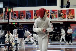 Saif Nordin fencing at the SEAFF Open 2024 recently held at the Olympic Council of Malaysia Arena in Kuala Lumpur, Malaysia. | Photo by News Hub Asia