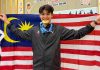 Saif Nordin with his gold medal at the TFF Minime and Veteran Championships 2024 held at Zeer Rangsit in Thailand from 20-22 July 2024. | Photo by News Hub Asia