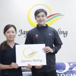 Saif Nordin with Japanese Healing founder Sayaka Misumi