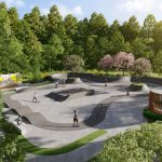 Suria Park’s skate park blends activity with serenity, providing a space for skaters to explore their passion whi