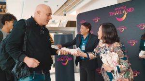 Tourism Authority of Thailand (TAT) welcomes NEOS Air’s first Ostrava-Phuket flight. | 13 December 2024. | Photo by TAT Newsroom / NHA File Photo