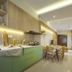 The Soren show unit has been crafted to highlight a seamless harmony of warm tones and practical design, presenti