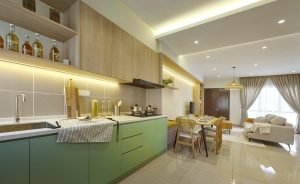 The Soren show unit has been crafted to highlight a seamless harmony of warm tones and practical design, presenting a modern and welcoming interior. | Photo by IJM Land / NHA File Photo