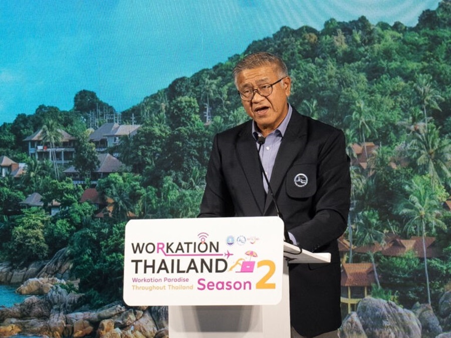 Kittipong Prapattong, Deputy Governor for Digitalisation, Research and Development, said, “The Workation Paradise Throughout Thailand Season 2 project fosters weekday travel and promotes extended stays and increased spending on tourism-related services. We deeply appreciate the collaboration from all industry partners and anticipate this initiative will significantly benefit local economies, drive job creation, and support Thailand’s tourism goals.” | 16 December 2024. | Photo by TAT Newsroom / NHA File Photo