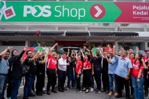 Celebrating the opening of its milestone 50th Pos Shop, located on Jalan Dato Keramat in Penang, Malaysia. | Photo by Pos Malaysia / NHA File Photo