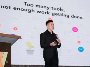 Brandon Tan, Deputy Sales Manager at Kintone Southeast Asia Sdn Bhd. | The Waterfront Hotel, Kuching, Sarawak, Malaysia. 18 February 2025. | Photo by Kintone / NHA File Photo