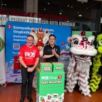 Charles Brewer, GCEO of Pos Malaysia with YB Datuk Phoong Jin Zhe, Minister of Industrial Development & Entrepreneurship Sabah