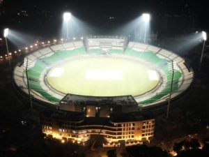 The Gaddafi Stadium in Lahore, Pakistan, was completed in 117 days, said the Pakistan Cricket Board (PCB). It was launched on 7 February 2025. | Photo by PCB / NHA File Photo