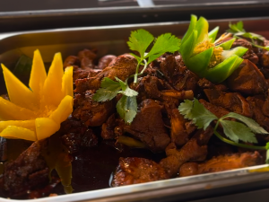 Ayam Kicap at the Kembara Cita Rasa Nusantara buffet, Charcoal, The Saujana Hotel Kuala Lumpur, Malaysia. | Photo by The Saujana Hotel / NHA File Photo