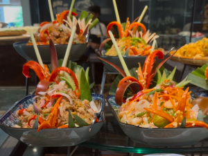 Kerabu spread at the Kembara Cita Rasa Nusantara buffet, Charcoal, The Saujana Hotel Kuala Lumpur, Malaysia. | Photo by The Saujana Hotel / NHA File Photo