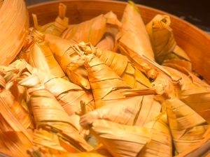 Ketupat Palas at the Kembara Cita Rasa Nusantara buffet, Charcoal, The Saujana Hotel Kuala Lumpur, Malaysia. | Photo by The Saujana Hotel / NHA File Photo