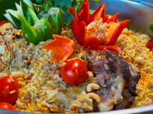 Nasi Kambing Kambus at the Kembara Cita Rasa Nusantara buffet, Charcoal, The Saujana Hotel Kuala Lumpur, Malaysia. | Photo by The Saujana Hotel / NHA File Photo