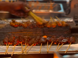 Satay at the Kembara Cita Rasa Nusantara buffet, Charcoal, The Saujana Hotel Kuala Lumpur, Malaysia. | Photo by The Saujana Hotel / NHA File Photo