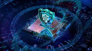 The First Step to a Quantum-Safe Future with Samsung Knox. Illustrated graphic by Samsung.