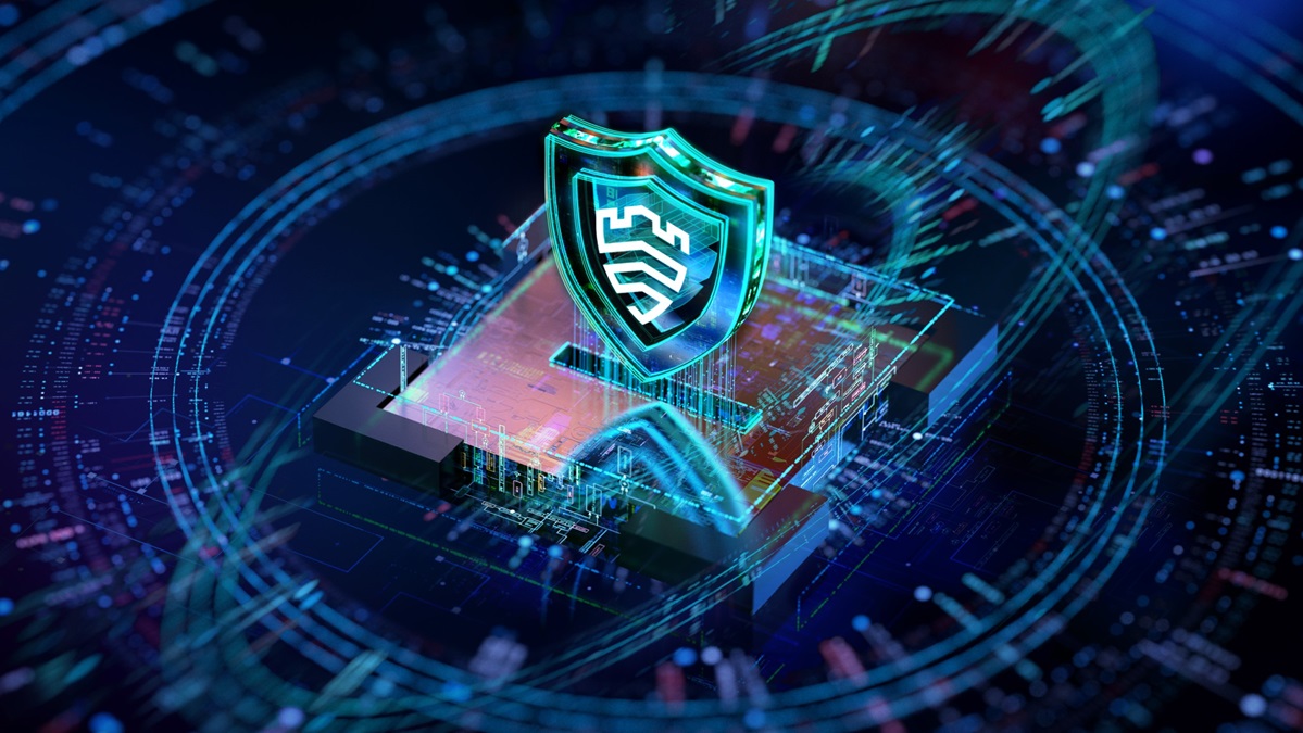 The First Step to a Quantum-Safe Future with Samsung Knox. Illustrated graphic by Samsung.