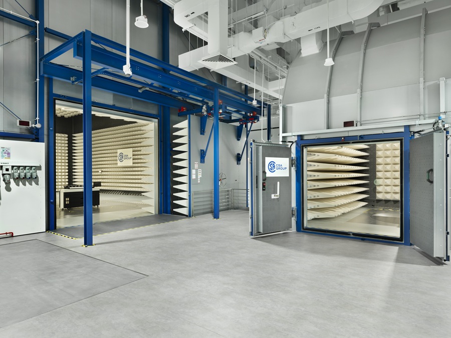 CSA Group's new EMC laboratory in Science Park, Singapore. | Photo by CSA Group / NHA File Photo