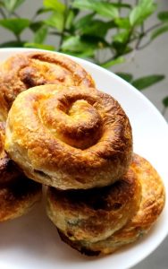 Mini burek and zeljanica freshly baked by Anida from Dapur Orang Bosnia in Malaysia. | Photo by Ruzanna Muhammad / NHA File Photo