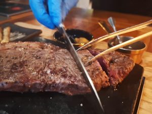 Each course of the meal is expertly prepared. The chef will explain how it's cooked and how it should be enjoyed. | Rock Salt Restaurant, Hartamas Shopping Centre, Kuala Lumpur, Malaysia. | Photo by News Hub Asia