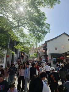 Xi Hui Park - Being both a market and a nature park, it was a great combination of peace and fighting through the crowd. Entry fee: RMB 70 per adult. | Photo by Saif Nordin / News Hub Asia