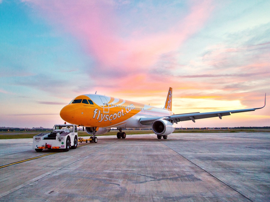 Scoot Airbus A320 aircraft. | Photo by Scoot / NHA File Photo