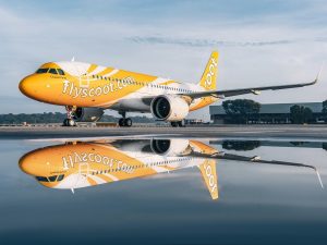 Scoot Airbus A320neo aircraft. | Photo by Scoot / NHA File Photo