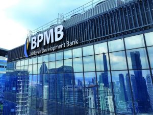 BPMB logo on building in Kuala Lumpur, Malaysia. | Photo cropped from the original on BPMB's official Facebook Page. | Photo by BPMB / NHA File Photo