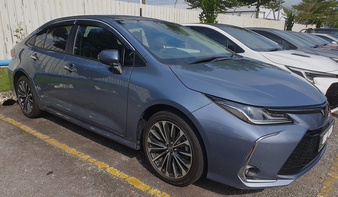 The Toyota Corolla Altis 1.8G. | Photo by Harry Zain / News Hub Asia