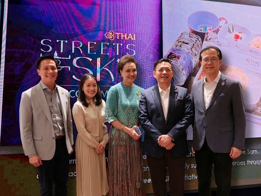 Dusit Foods joins Thai Airways to expand the success of the ‘Streets to Sky’ project. | Bangkok, Thailand. 8 May 2025 | Photo by Dusit Foods and Thai Airways / NHA File Photo