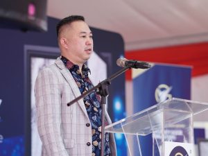 Datuk Sri Dom Tee, founder and CEO of NES Security Door Marketing Sdn. Bhd. at the grand opening of NES Security Door factory. | Klang, Malaysia. 17 May 2025 | Photo by NES / NHA File Photo