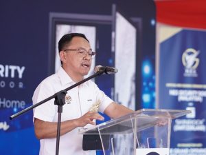 Emphasising NIMP2030’s objective, Datuk Hanafi Sakri, deputy secretary-general (industry), Ministry of Investment, Trade, and Industry (MITI) remarked, “The (NES’s) focus on developing high-value products and incorporating innovative designs will elevate Malaysia’s position in the international market.” | NES Security Door’s factory, Klang, Malaysia. 17 May 2025 | Photo by NES / NHA File Photo