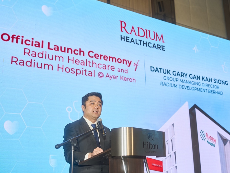 At the launch today (27 May 2025), Radium Development Berhad group managing director Datuk Gary Gan Kah Siong said, "Our commitment has always been to create spaces and opportunities that improve the lives of Malaysians, not only through homes but through infrastructure and services that support thriving communities. Today, as we venture into healthcare, we see this as a natural extension of our mission." | Photo by Radium Development / NHA File Photo