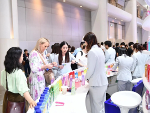 SAPPE's booth (Booth 1-QQ01) in THAIFEX - ANUGA Asia 2025 in the Impact Challenger Hall 1, Muang Thong Thani, Bangkok, Thailand. 28 May 2025. | Photo by SAPPE / NHA File Photo