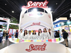 SAPPE's booth (Booth 1-QQ01) in THAIFEX - ANUGA Asia 2025 in the Impact Challenger Hall 1, Muang Thong Thani, Bangkok, Thailand. 28 May 2025. | Photo by SAPPE / NHA File Photo