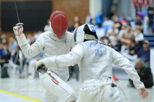 Saif on his way to winning double gold medals in the Thailand Airforce Open in 2025 in Bangkok. | Photo by Sport Action Photography Thailand / NHA File Photo