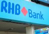 RHB Bank signage in Malaysia. | Photo by Alif Omar / Scoop.my / NHA File Photo