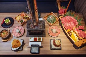 The wagyu feast at Kyomo. | Photo by Oishii Innovations / NHA File Photo