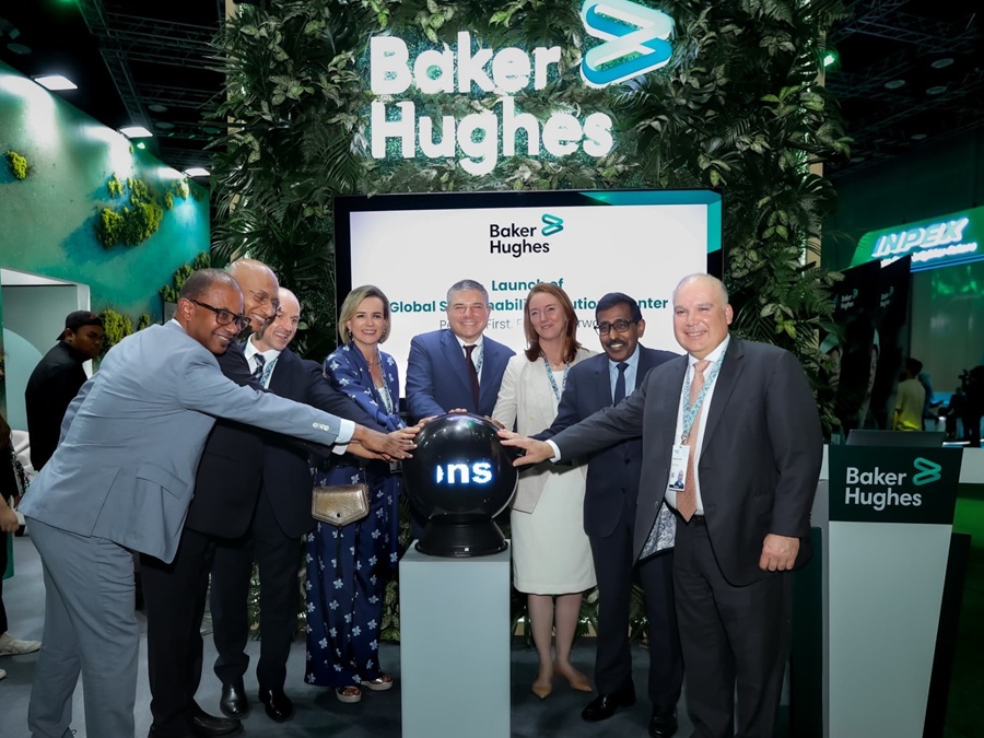 Baker Hughes launched its Global Sustainability Solutions Center at Energy Asia 2025 with guest of honour, Sivasuriyamoorthy Sundara Raja (second from the right), deputy chief executive officer, for Investment Promotion and Facilitation at the Malaysian Investment Development Authority (MIDA), together with the global executive leadership team of Baker Hughes. | Kuala Lumpur, Malaysia. 16 June 2025. | Photo by Baker Hughes / NHA File Photo