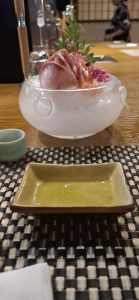 There is something about the sauce. Chef Johnny of Kokyujou has made his own flavour base that really brings out the taste of the fresh fish. | Kyokujou Japanese Cuisine, Corus KLCC, Kuala Lumpur, Malaysia. 9 June 2025. | Photo by Somaya Ong / News Hub Asia