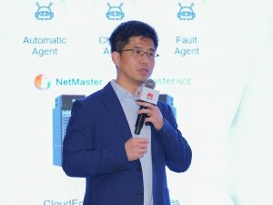 Arthur Wang, president of Data Center Network Domain, Huawei Data Communication Product Line, delivering a keynote speech at the Huawei Network Summit 2025 (Asia Pacific) in Hong Kong. 6 June 2025 | Photo by Huawei / NHA File Photo