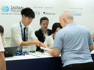 Japan Energy Summit and Exhibition 2025. | Tokyo Big Sight, Tokyo, Japan. 18 June 2025 | Photo by Japan Energy Summit and Exhibition 2025 / NHA File Photo