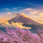 Japan_View of Mt Fuji from Shizuoka in spring time_NHA File Photo