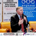 Nordin Abdullah speaking at a cooperative conference in Malaysia during the ASEAN 2025 (2)