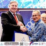 Nordin Abdullah speaking at a cooperative conference in Malaysia during the ASEAN 2025 (3)