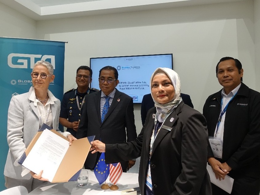 GTA’s collaboration with EPI represents a key advancement in supporting TP400-D6 engine capabilities and enhancing the operational readiness of the RMAF A400M fleet. | Paris Airshow 2025 at Le Bourget Airport, Paris, France. 18 June 2025 | Photo by GTA / NHA File Photo