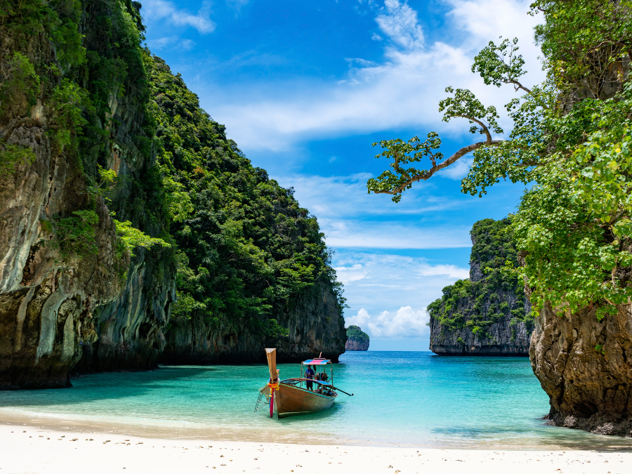 Loh Samah Bay in Koh Phi Phi Le in Thailand. | Photo by panyakuanunphotos / NHA File Photo