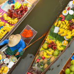 Thailand_Floating market in Ratchathani_NHA File Photo