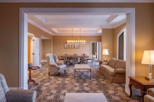 The living room in the Dusit Princess Melaka's Presidential Suite. | Melaka, Malaysia, 29 May 2025. | Photo by Dusit International / NHA File Photo