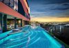 Gen Sphere's Aqua Zone at Roof Level 50 features an infinity pool with panoramic city and waterfront views, creating a serene escape high up in the sky. | Photo by Majestic Gen / NHA File Photo