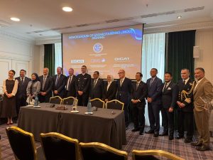 The Coalition of Defence Industry, Malaysia (CDI (M)) has signed a landmark Memorandum of Understanding (MoU) with three prominent French defence industry associations, GICAN, GICAT and GIFAS. The signing of this landmark MOU between the four parties in Paris today took place in the presence of the Malaysia’s Minister of Defence, Datuk Seri Mohamed Khaled bin Nordin who is accompanying the Prime Minister of Malaysia on an official visit to France. | Paris, France. 4 July 2025. | Photo by CDI (M) / NHA File Photo